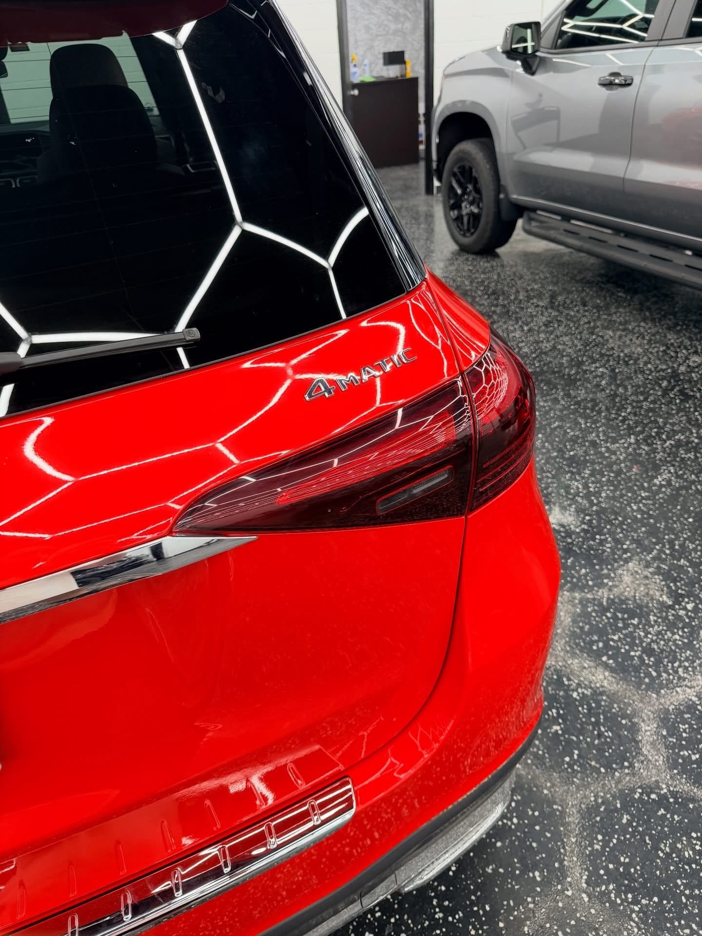 Red Vehicle Ceramic Coating — Sleepr Studio College Station TX