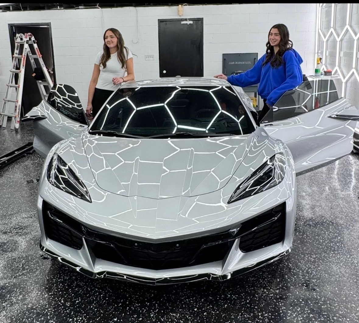 Corvette Z06 Paint Protection Film — Sleepr Studio College Station TX