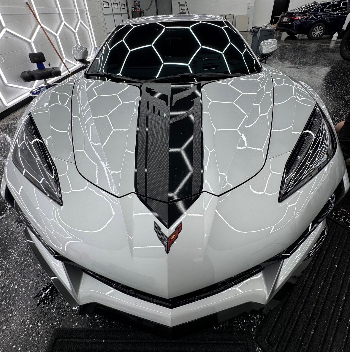 Corvette Z06 Paint Protection Film — Sleepr Studio College Station TX