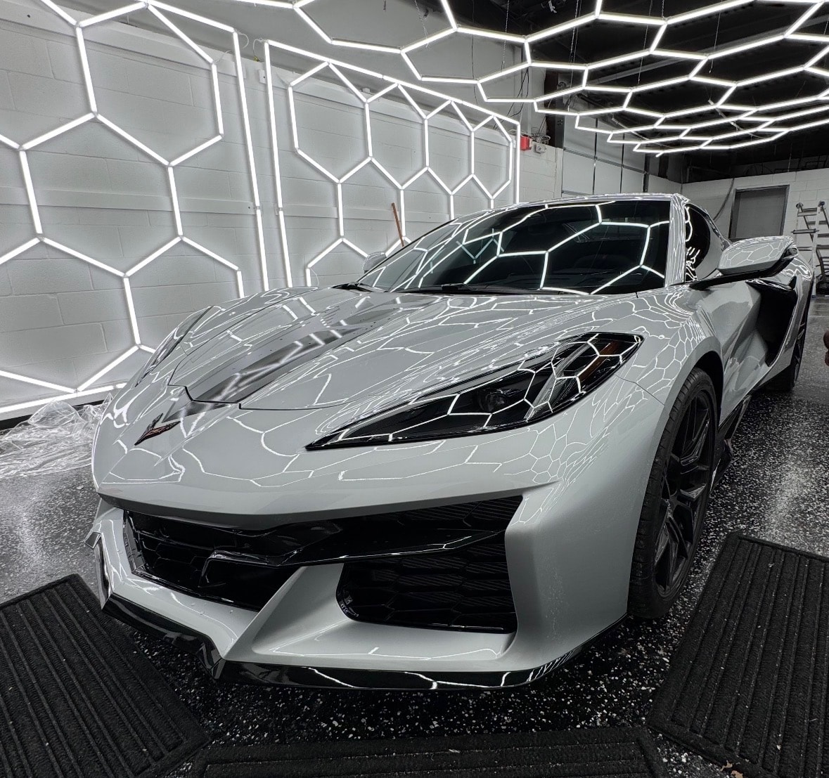 Corvette Z06 Paint Protection Film — Sleepr Studio College Station TX