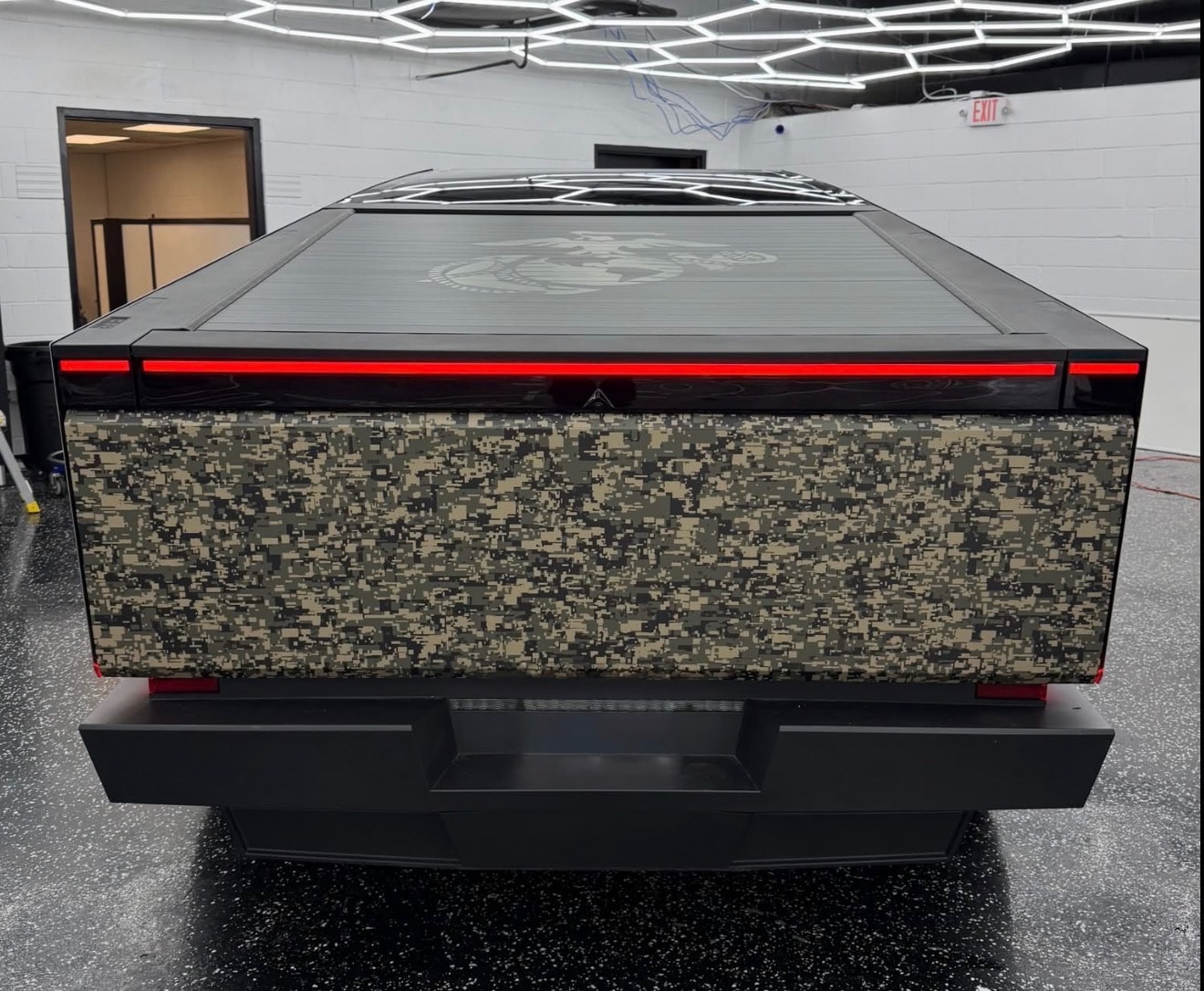 Tesla Cybertruck Colored PPF Wrap — Sleepr Studio College Station TX