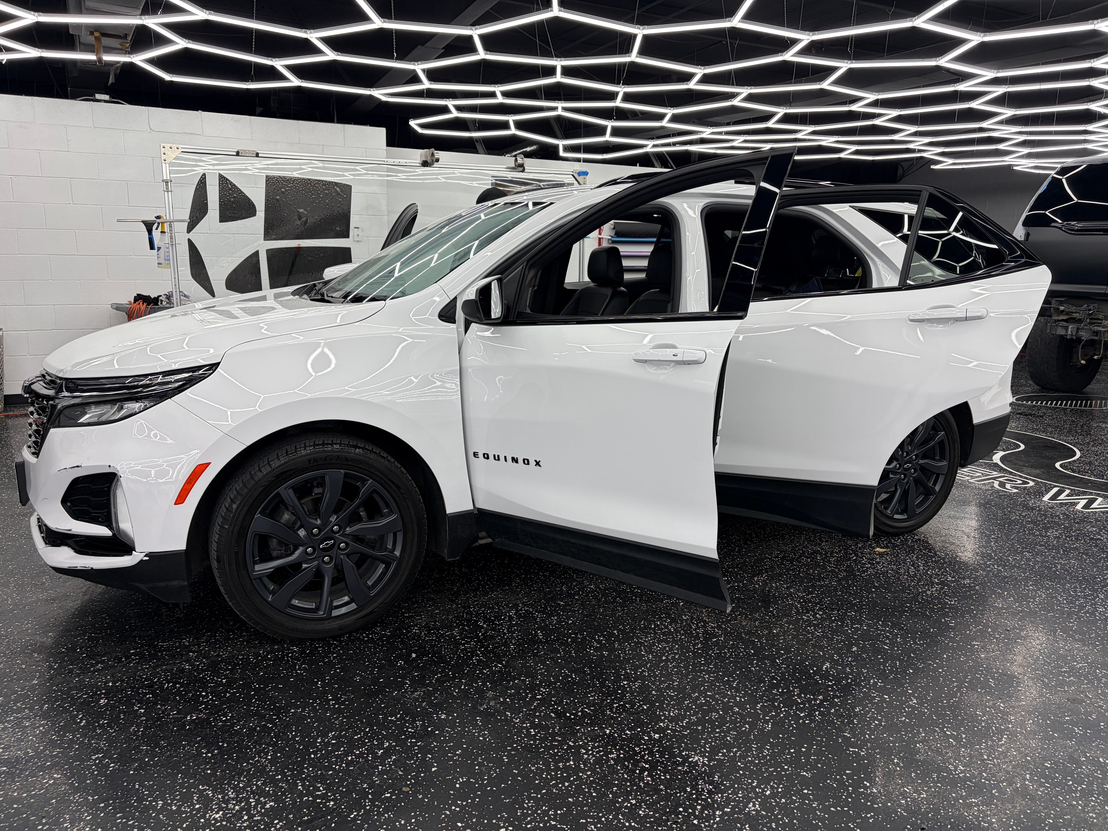White Truck Paint Protection Film — Sleepr Studio College Station TX