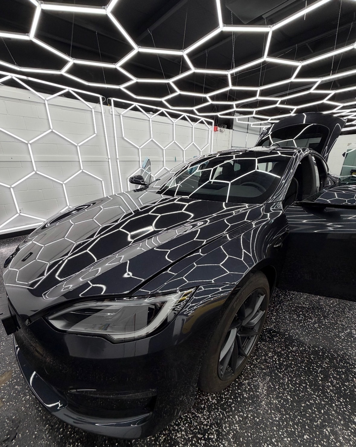 Tesla Shop Atmosphere — Sleepr Studio College Station TX