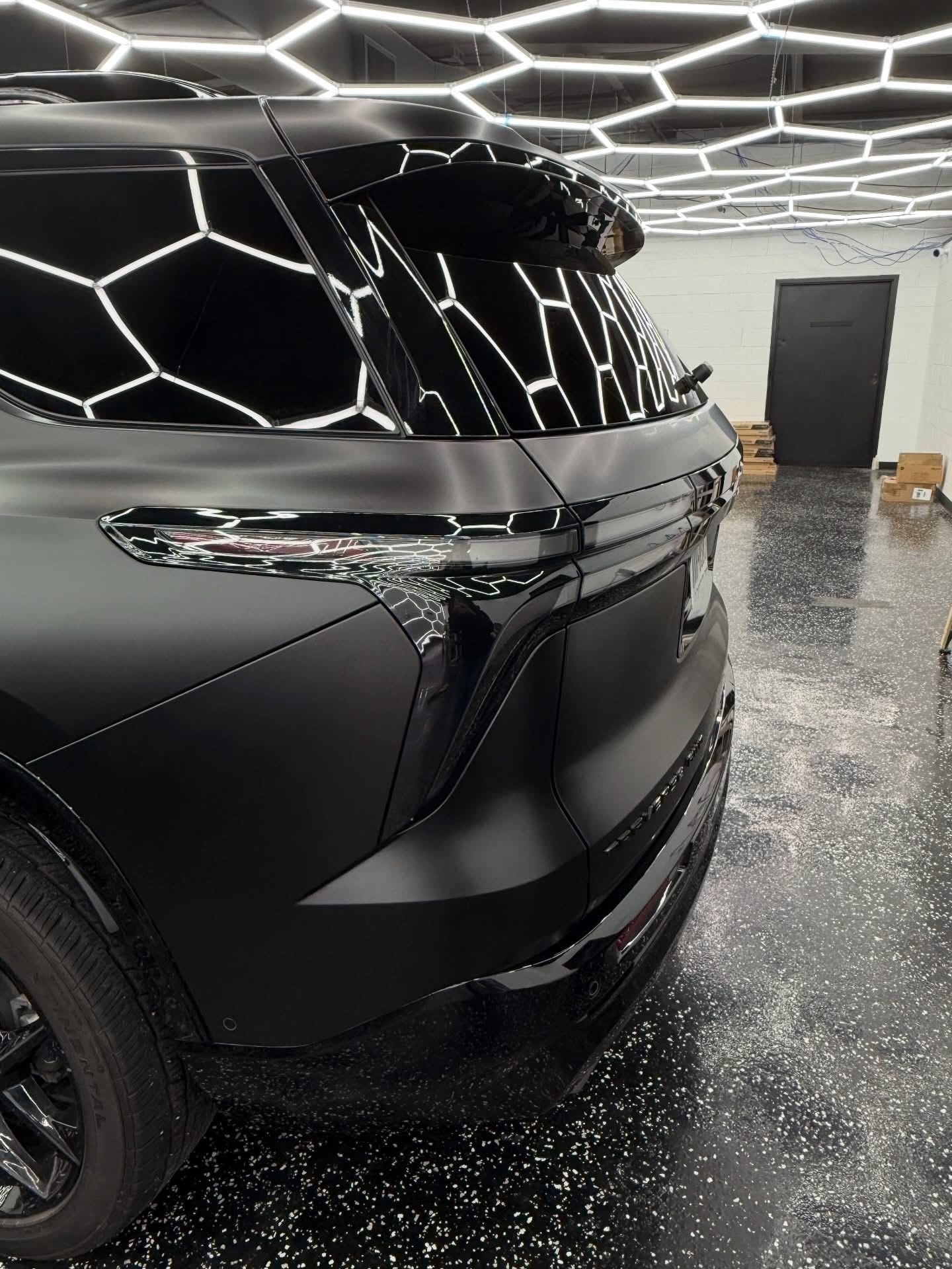 Luxury SUV Matte Black Wrap — Sleepr Studio College Station TX