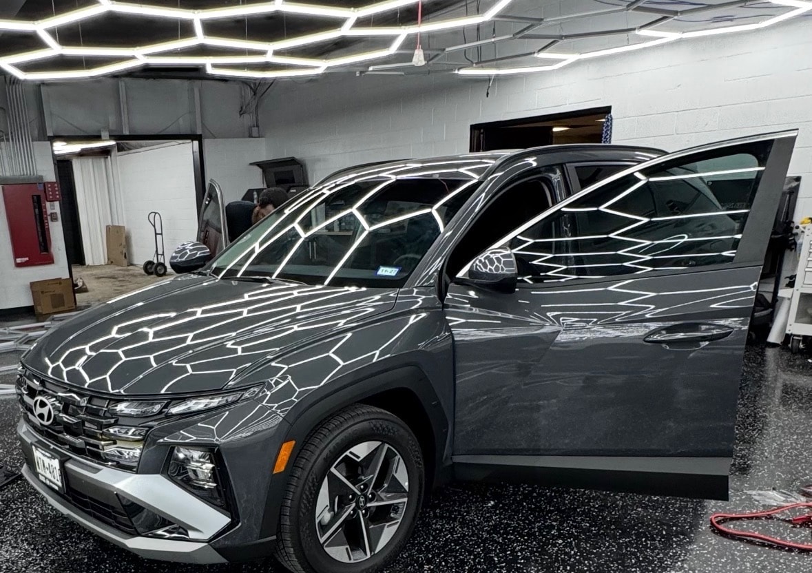 Dark Vehicle Custom Wrap — Sleepr Studio College Station TX