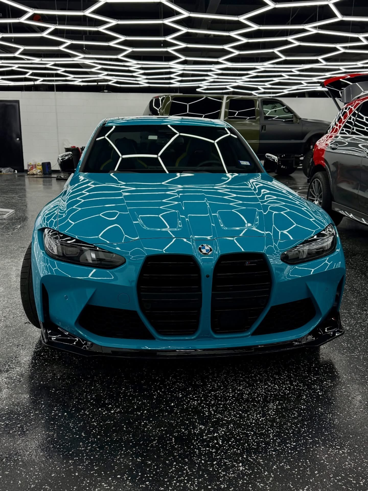 BMW M440i Turquoise Wrap — Sleepr Studio College Station TX