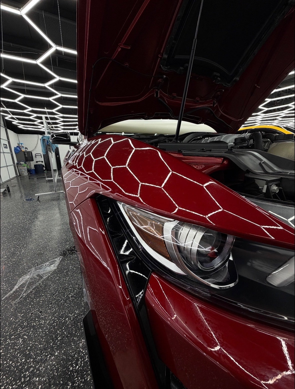 Custom Car Spider-Web Wrap — Sleepr Studio College Station TX