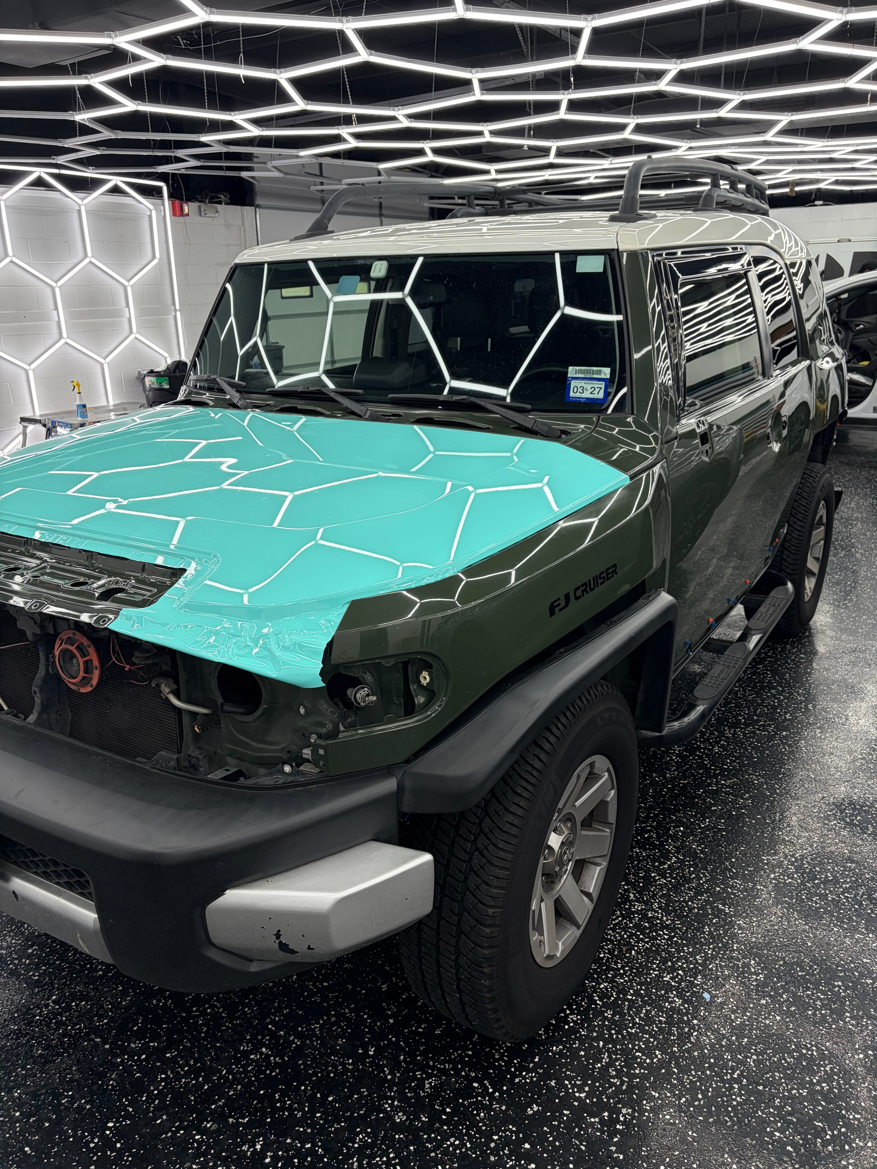 Green Truck Vehicle Wrap — Sleepr Studio College Station TX