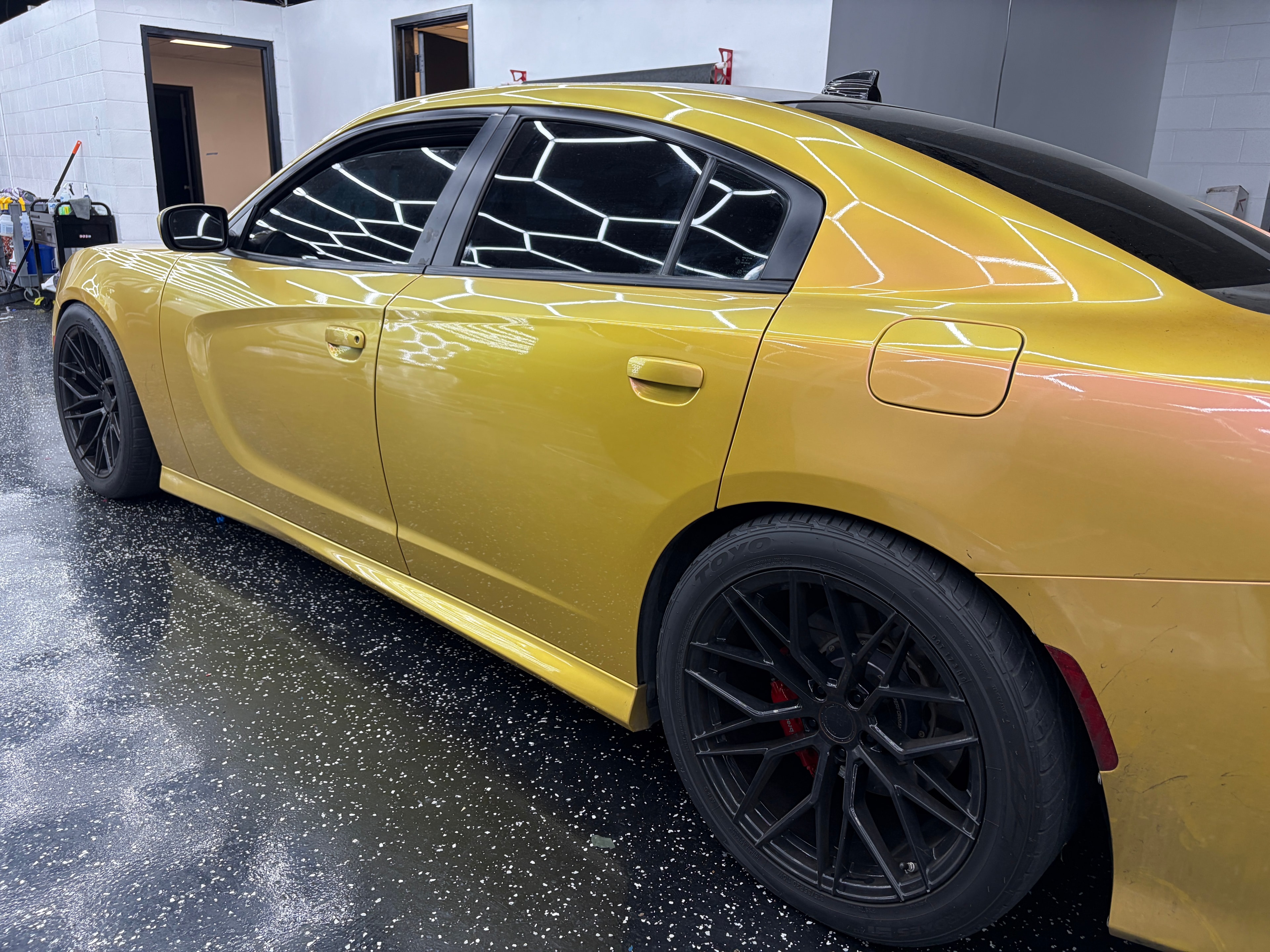 Smart Car Custom Hex Wrap — Sleepr Studio College Station TX